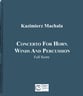 Concerto for Horn, Winds and Percussion Concert Band sheet music cover
